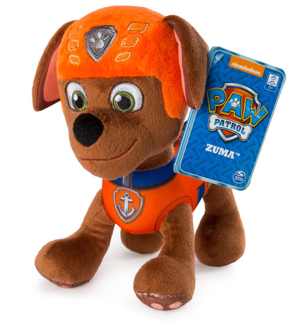 Paw Patrol – 8” Zuma Plush Toy Standing Plush with Stitched Detailing for Ages 3 and up